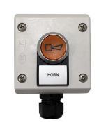 Illuminated Push Button, Horn, Bulkhead Mount Model M-314