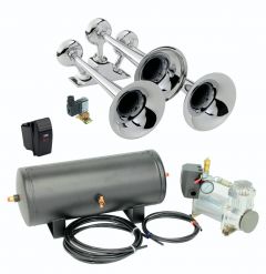 Model T-0A Complete Air Horn Kit,  For Boats Less Than 65 ft., (20 Meters)