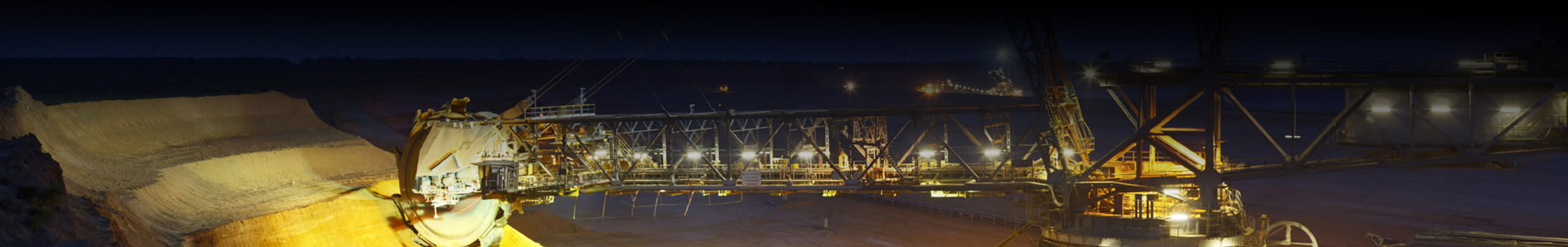 Industrial park landscape 
